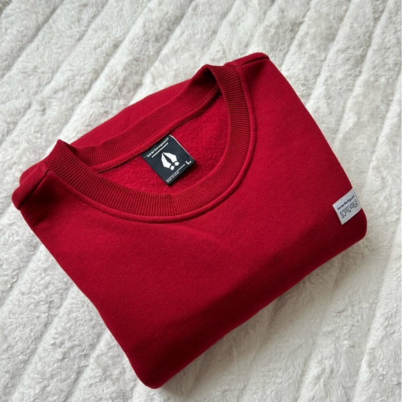 Men’s Bearded Goat Void Crew Rugged Sweatshirt Sz L Cotton Fleece Heavy Duty - Picture 9 of 10